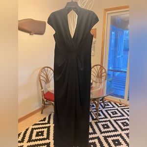 $890 Badgley Mischka navy formal gown. Size 10 Perfect mother of the bride/groom